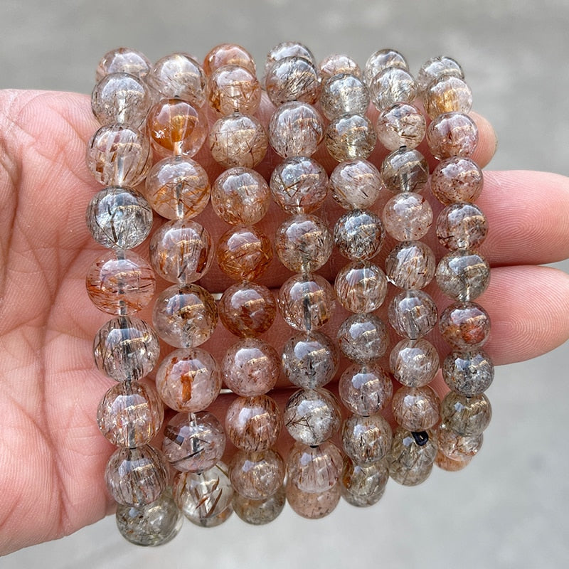 Seven Quartz Crystal Bracelets