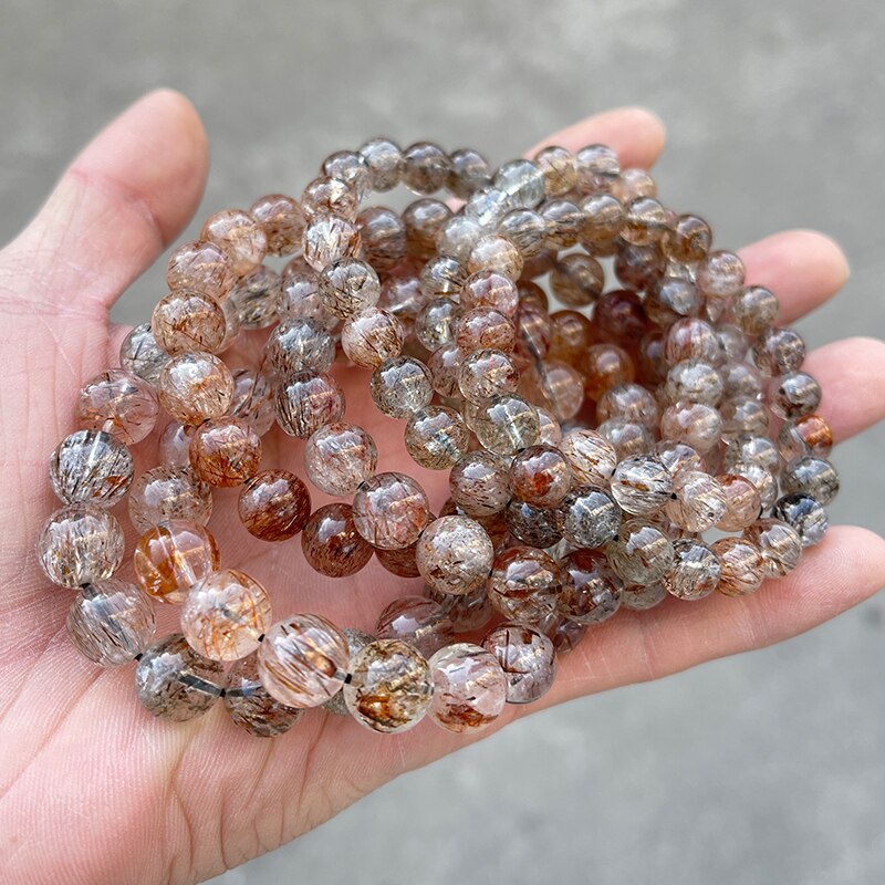 Seven Quartz Crystal Bracelets